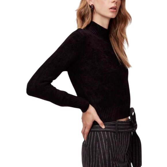Aritzia Wilfred Corteta Mock Neck Chenille Sweater - Picture 2 of 7